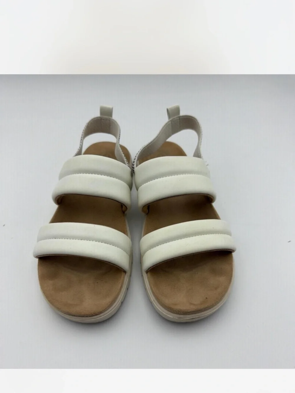 Cat & jack size 4 White Double-Strap Slingback Sandals